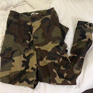Camo military jean jogger